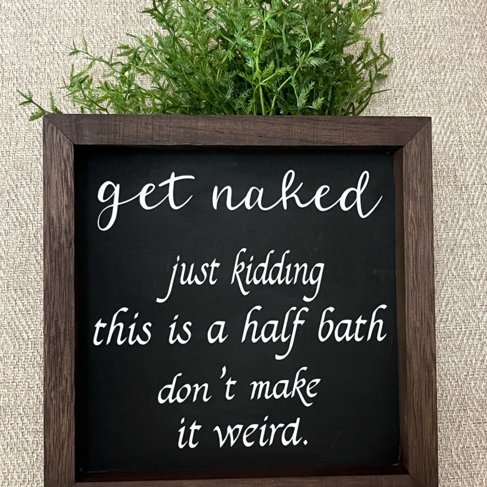 Humorous Black and White Wall Decor